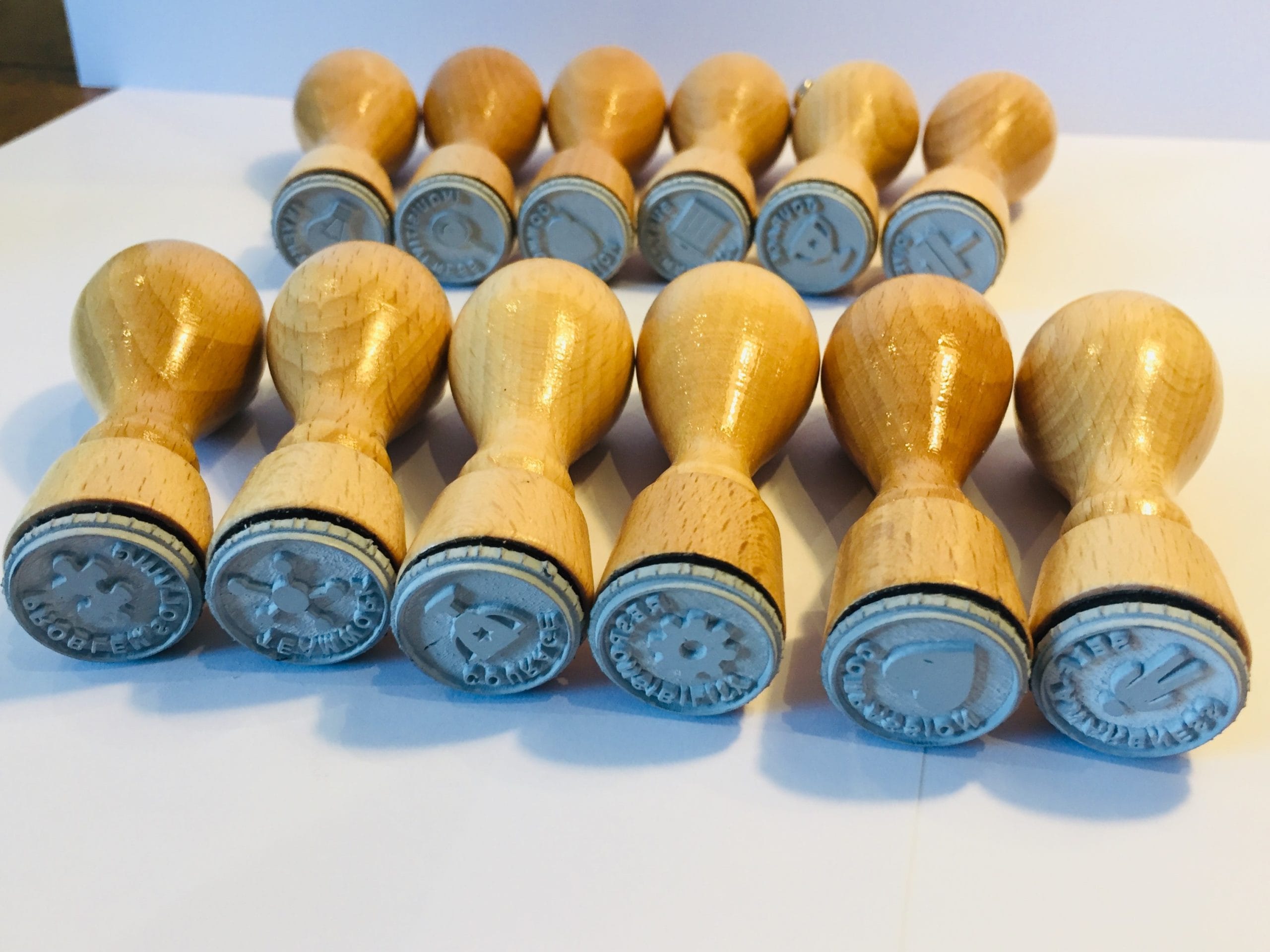 Set of 12 Discovery stamps