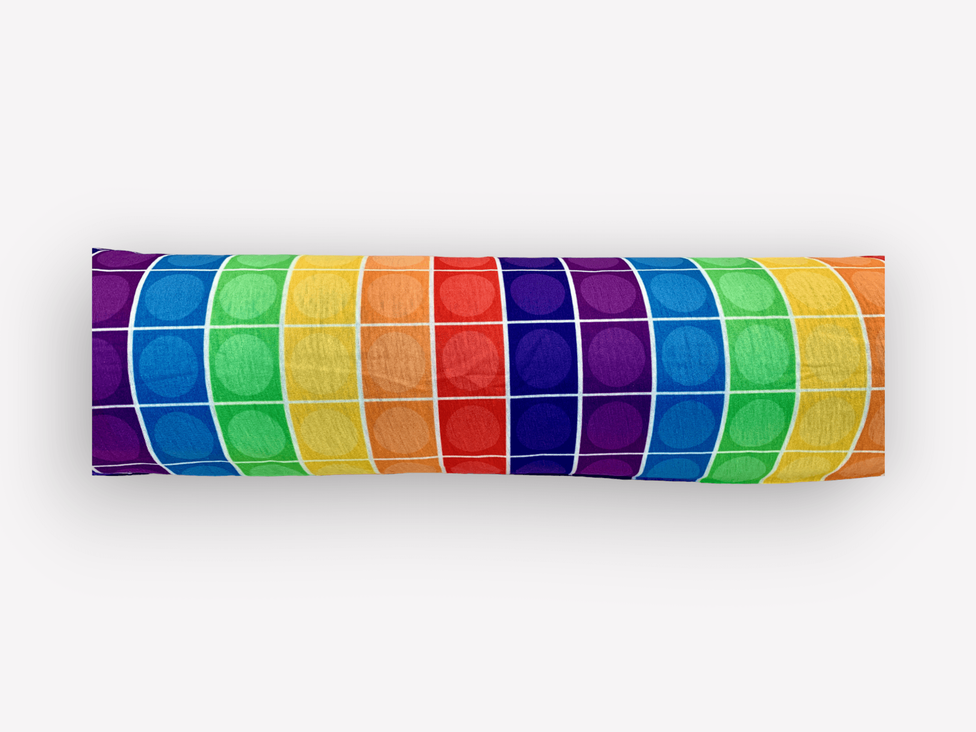 Round Square Necktube Buff - Rainbow - Image 3